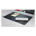 Artistic Rhinolin Ii Desk Pad With Antimicrobial Protection, 17 X 12, Black