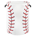 Baseball Laundry Basket for Boys Room Decor, Kids Nursery Hamper Gift for Bathroom Bedroom Sports Room Accessories, Teens Stuff 