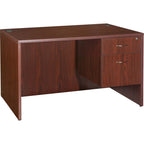 Lorell LLR69902 Pedestal Desk Shell, Mahogany