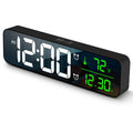 Digital Large Display Alarm Clock for Living Room Office Bedroom Decor LED Electronic Date Temp Display Wall Electric Clocks Aut