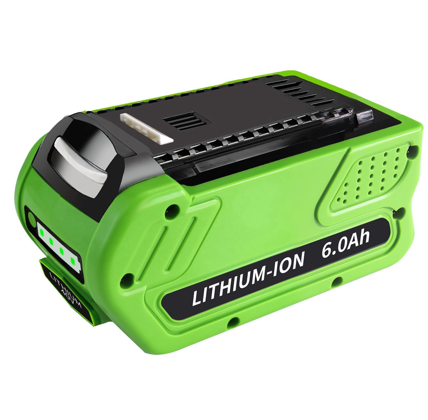 40V 6.0Ah Lithium Battery Replacement For Greenworks 40V Battery Compatible With Greenworks 40V G-Max Cordless Power Tools 20202