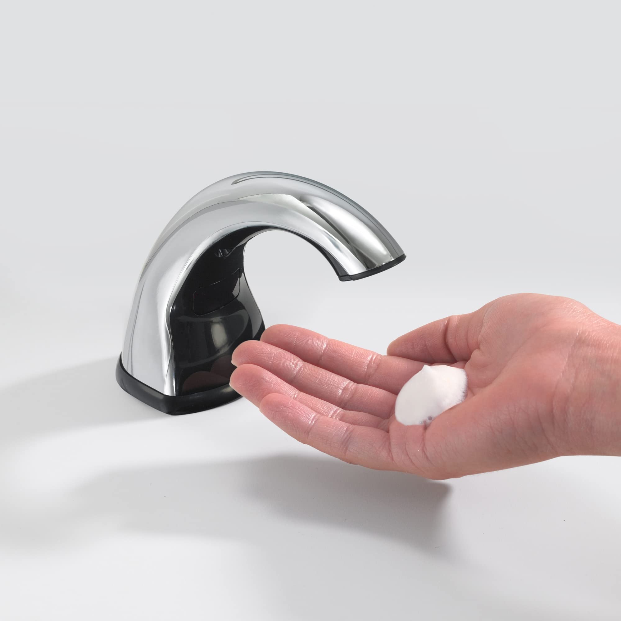 Gojo Cxi Touch-Free Counter-Mount Soap Dispenser, Chrome