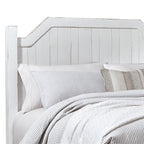 Progressive Furniture Elmhurst King Post Bed Distressed Cotton White