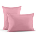 Superity Linen Pillow Cases King Size - Envelope Enclosure - 2 Pack - 100% Soft And Comfortable Premium Cotton - Pink