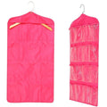 Gbex Top Selling 16 Pockets Multifunction Underwear Sorting Storage Bag Door Wall Hanging Closet Organizer Bag