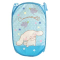 Cute Cartoon themed Laundry Basket, Mesh Pop Up Hamper with Carry Handles, Large Capacity Collapsible Storage for Room, Dorm | T