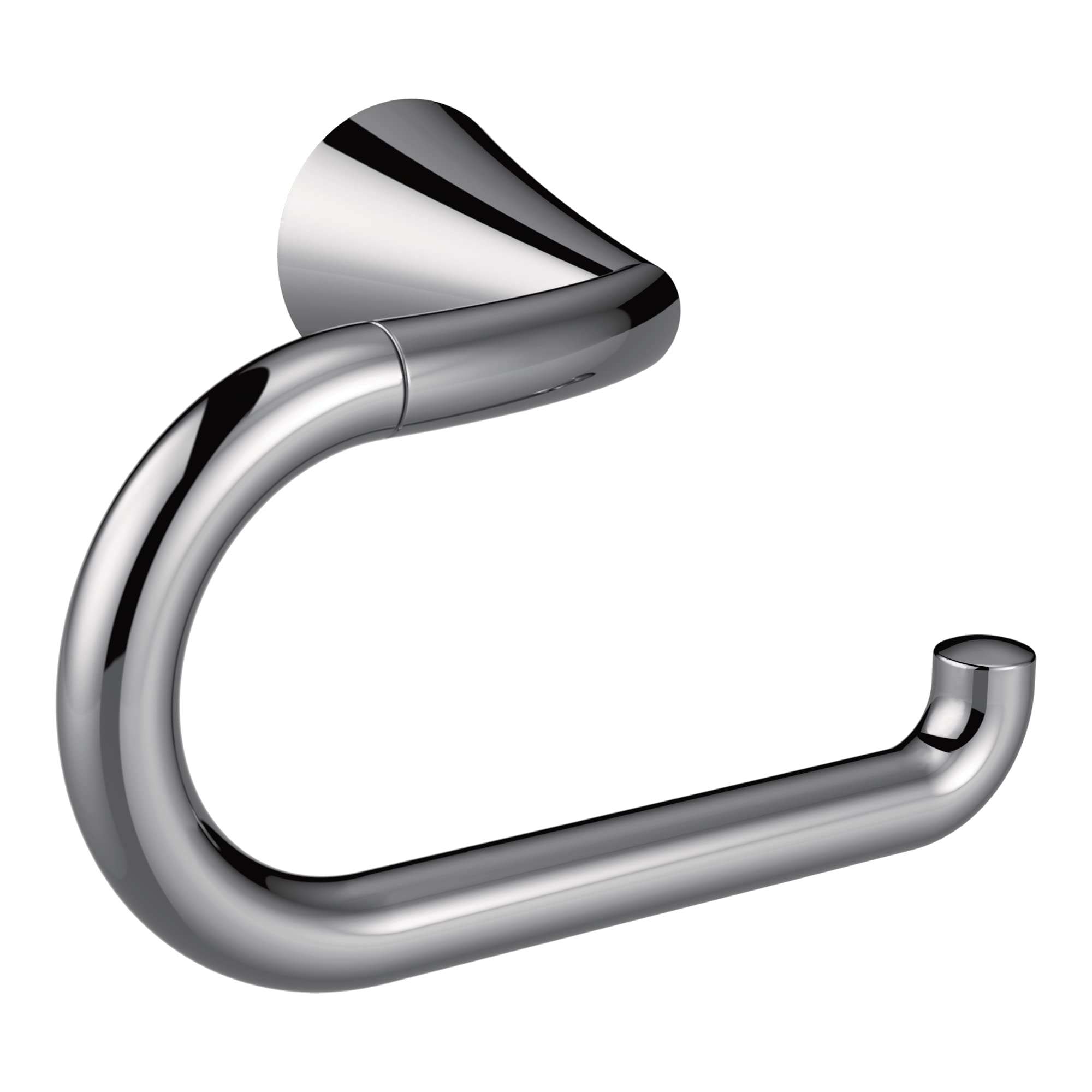Moen YB2308CH Glyde Single Post Toilet Paper Holder, 1 Count (Pack of 1), Chrome