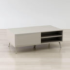 Anderson Teak Altus 43" Gloss Grey Coffee Table, Large