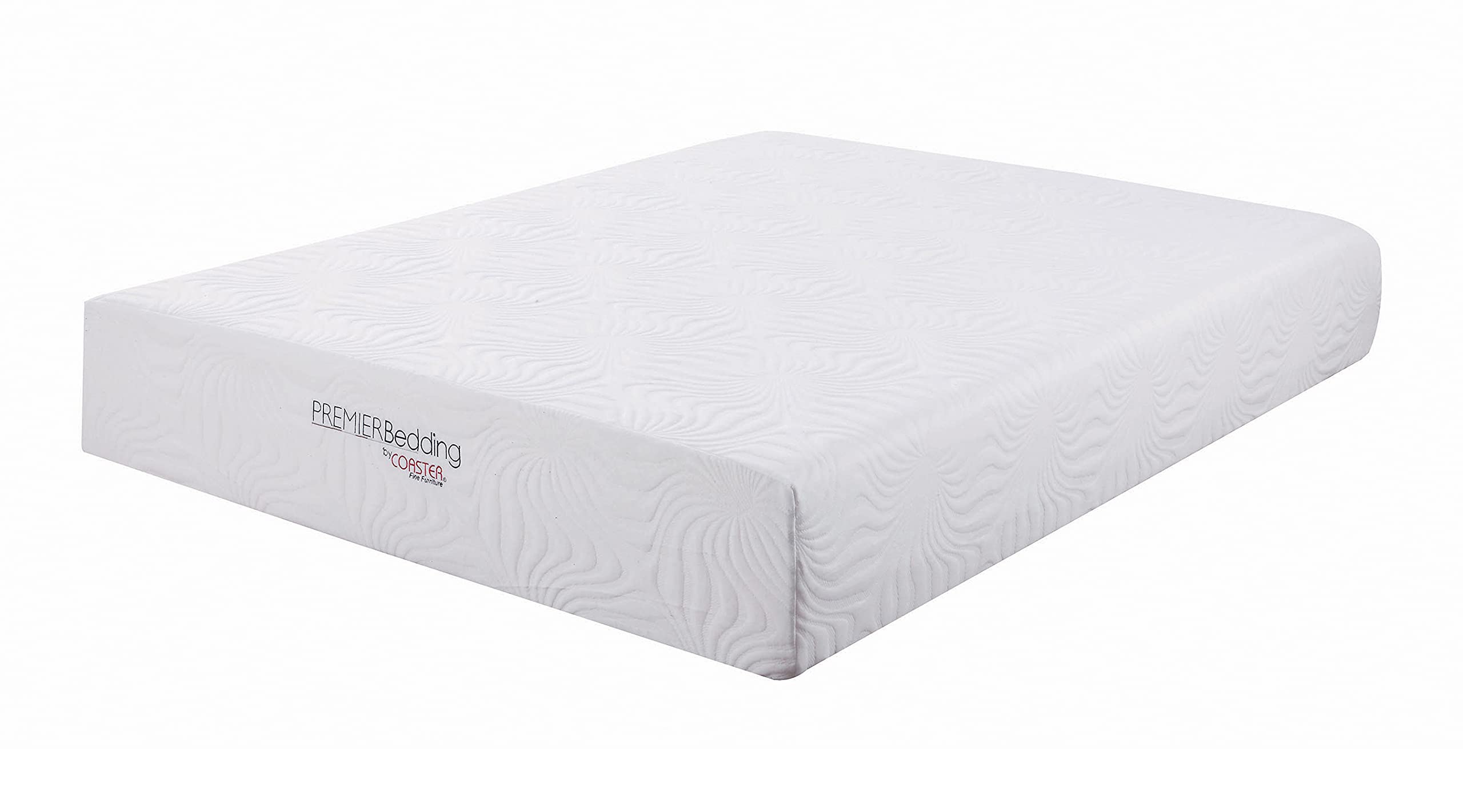 Coaster Home Furnishings Ian Memory Foam Mattress White, Queen