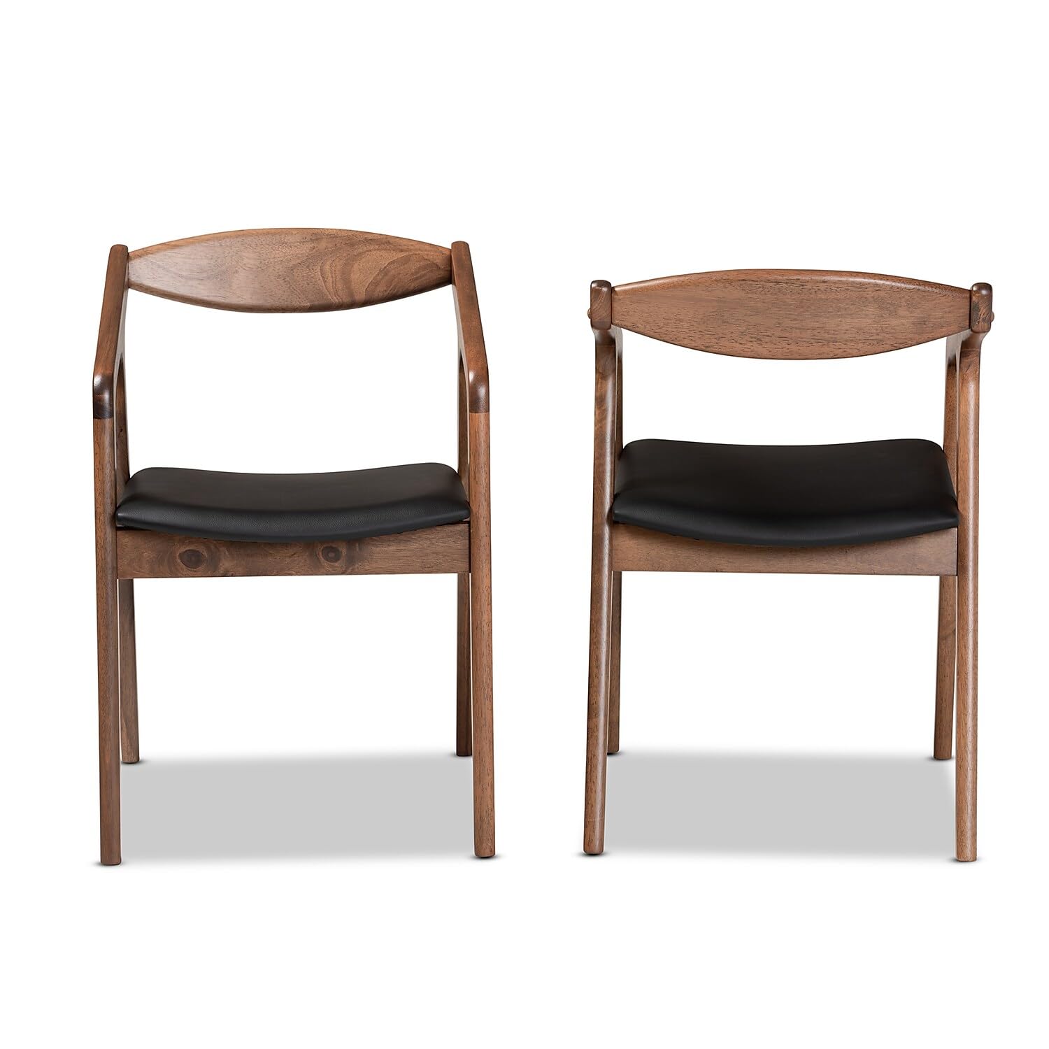 Baxton Studio Harland Dining Chair Set - Thumbnail 4