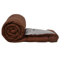 Svt Microfiber 200Tc Comforter (Double Bed_Coffee &Grey)