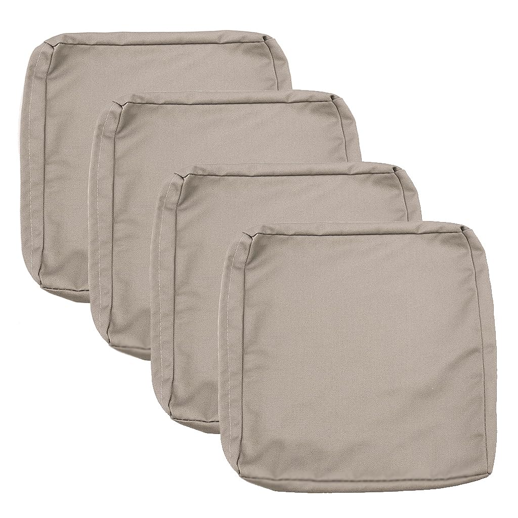 Sqodok Patio Cushion Cover 25X25 Inch, Waterproof Outdoor Cushion Covers Replacement For Outdoor Furniture, Large Cushion Slipco