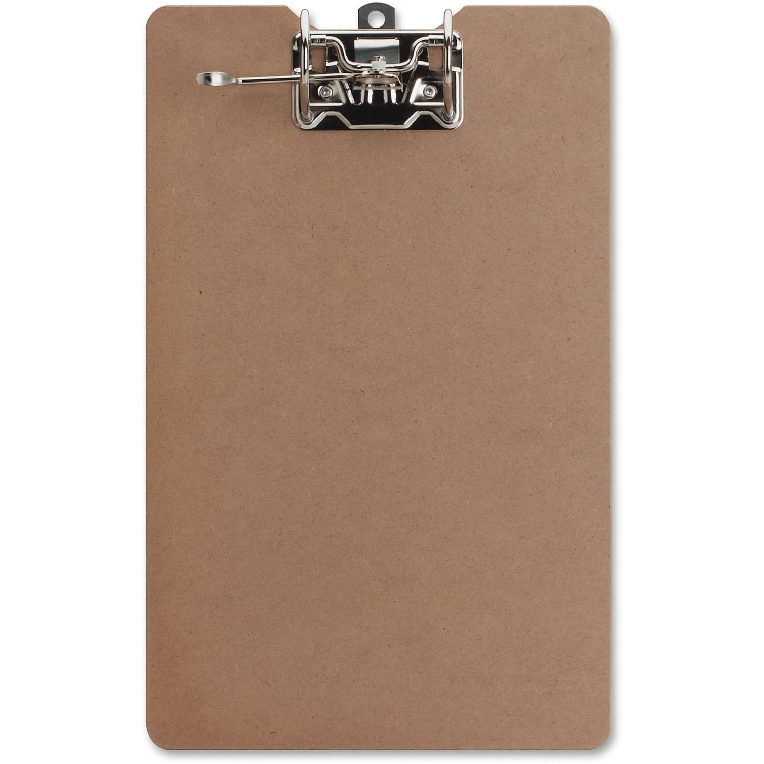 Business Source 01382 Clipboard,W/Metal Lever,2-1/2-Inch Cap.,9-Inch X12-1/2-Inch ,Brown