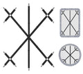 Mkono Bed Sheet Straps Fitted Sheet Clips Holder Keep Sheets Firm & Tight 6 Way Cross 14 Clips Sheet Suspenders For King Queen T
