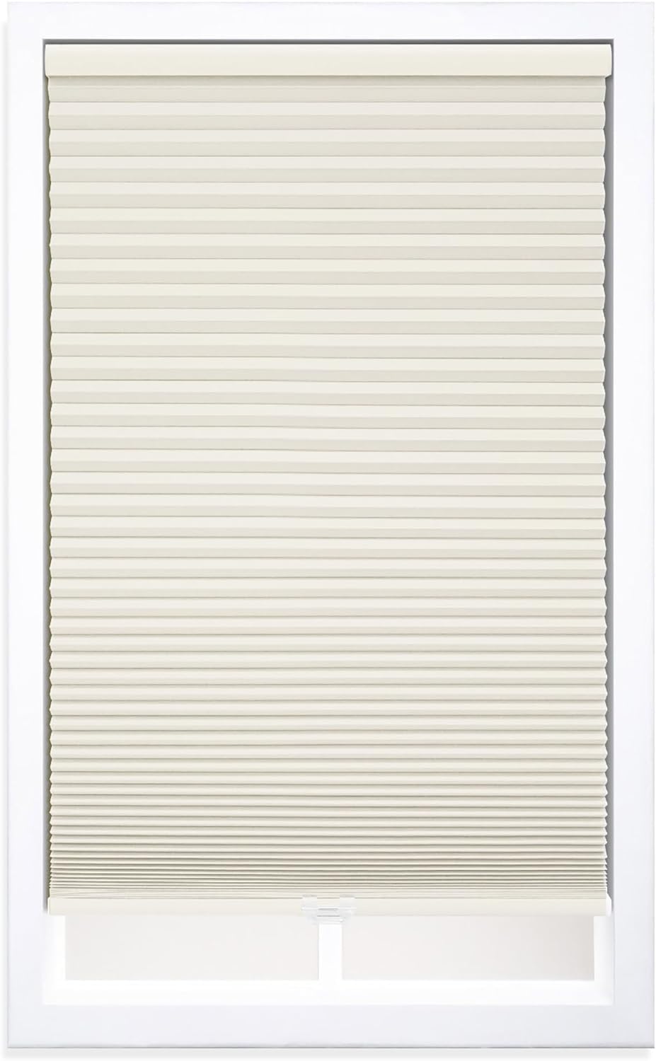 DEZ FURNISHINGS QECRWT600360 Cordless 1.5 Blackout Cellular Shade, 60W x 36H, Cream