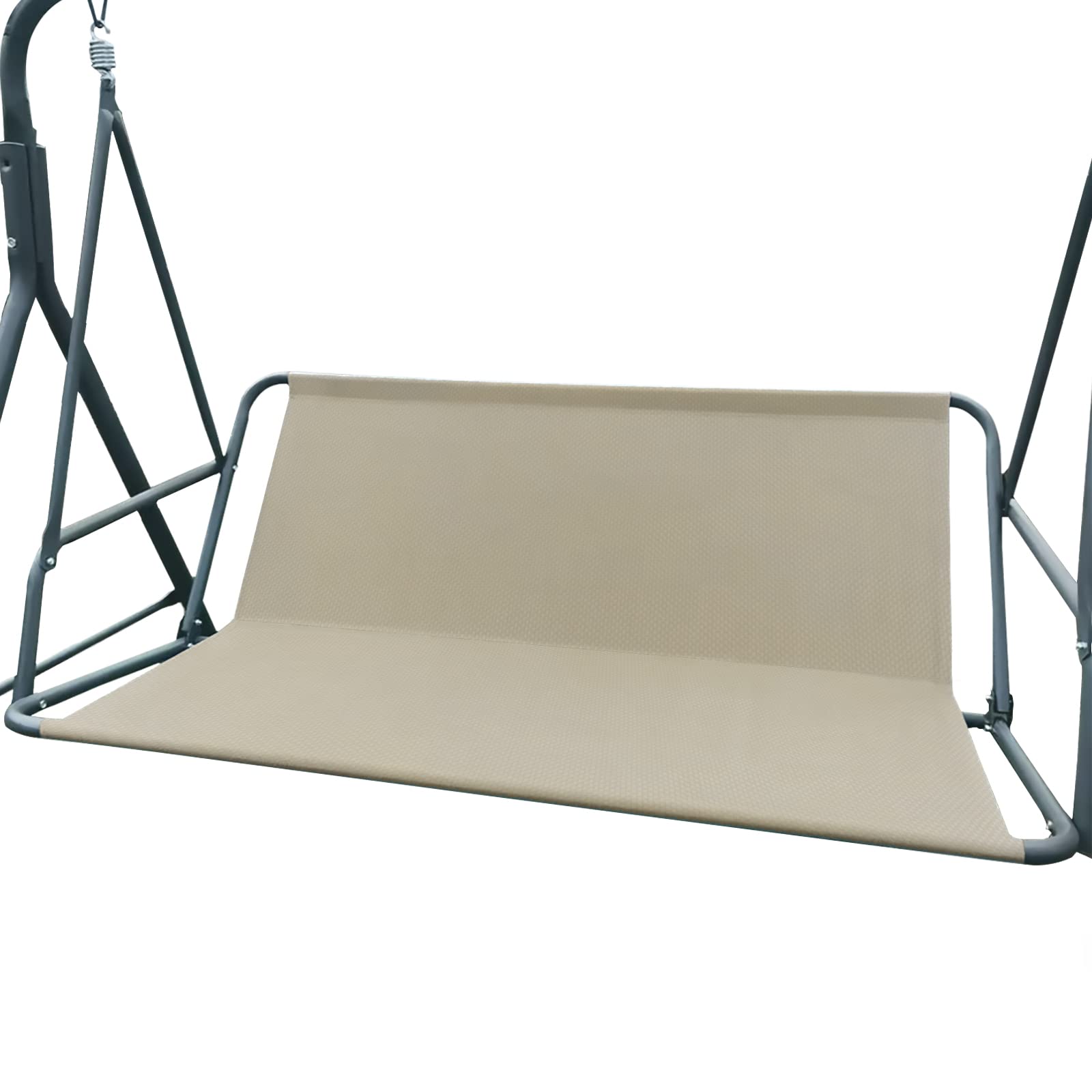 Nxiebfek Porch Patio Swing Seat Cover, Bench Swing Replacement Covers, 600D Thicken Oxford Waterproof Fabric Swings Seat Cover O