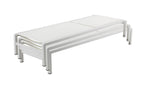 Pangea Home X-Olly Lngr Patio Lounger, White
