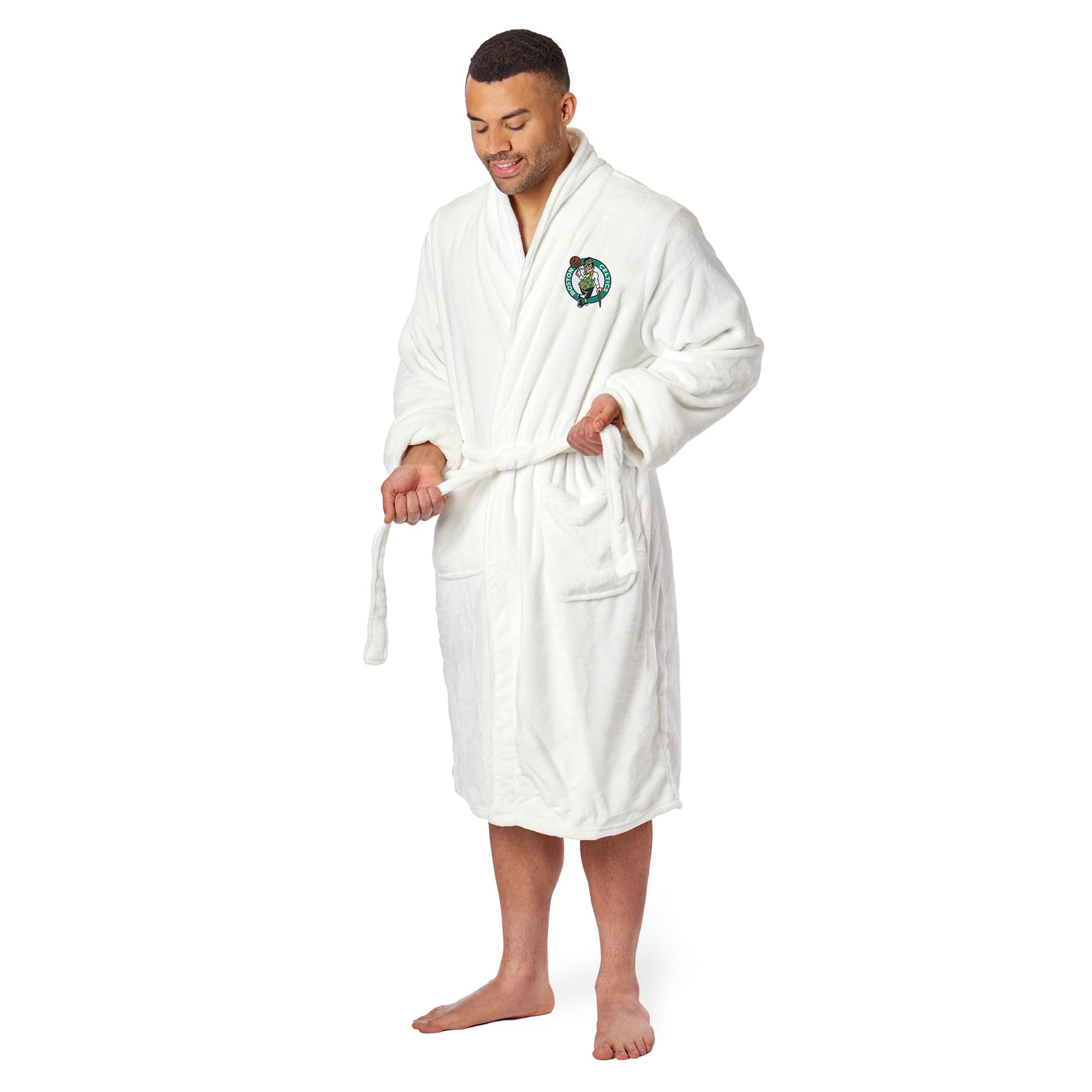 Northwest Nba Boston Celtics Unisex-Adult Silk Touch Bath Robe, Large/X-Large, Team Colors