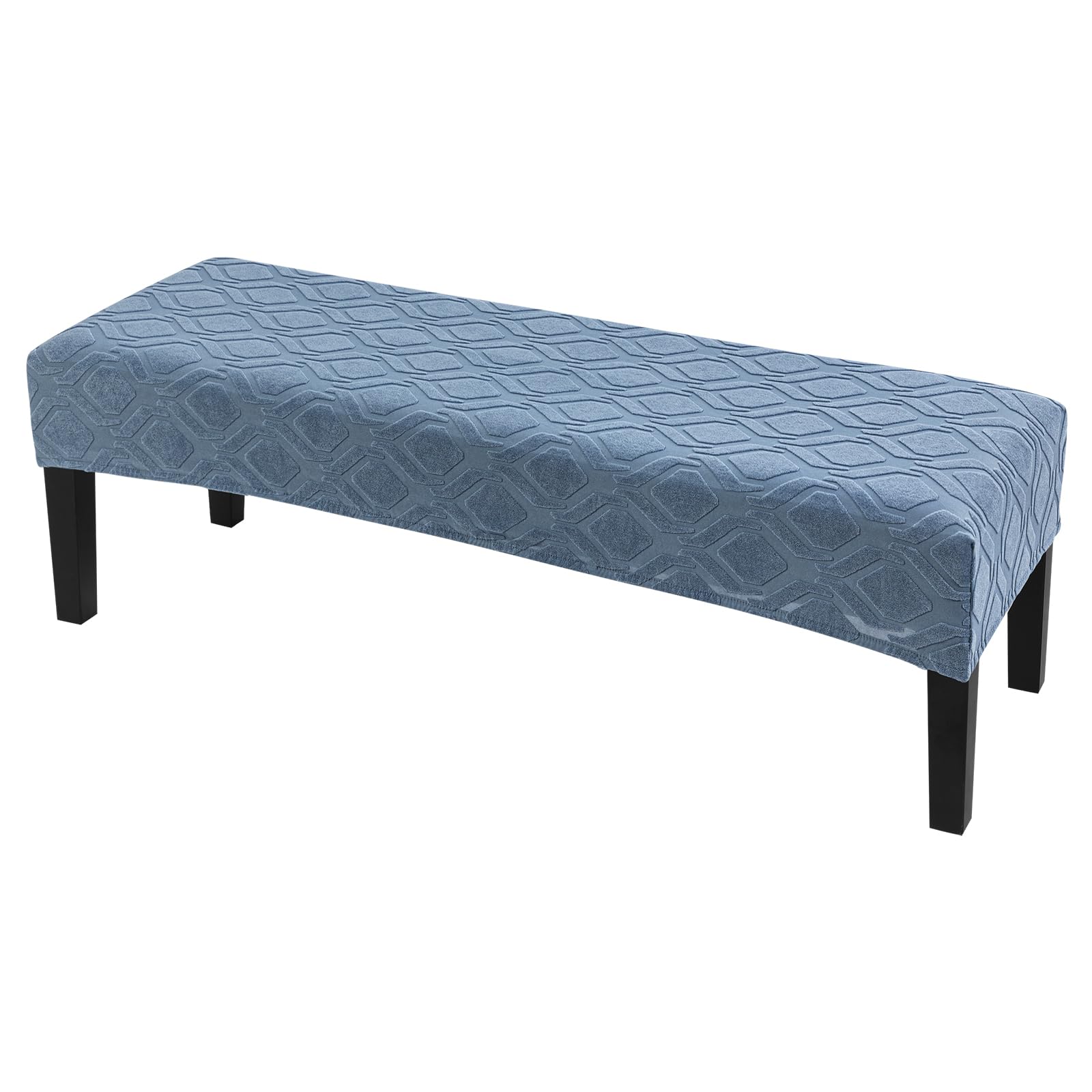 SearchI Stretch Dining Bench Covers, Washable Anti Dust Durable Bench Cushion Covers Slipcover, Dining Room Bench Covers for Din