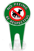 Art Lawn Decoration No Peeing Be Respectful Dog Sign Stop Dogs From Pooping And Peeing On Your Lawn Sign Politely Reads Please B