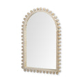 HomeRoots Arch Natural Wood Frame Wall Mirror