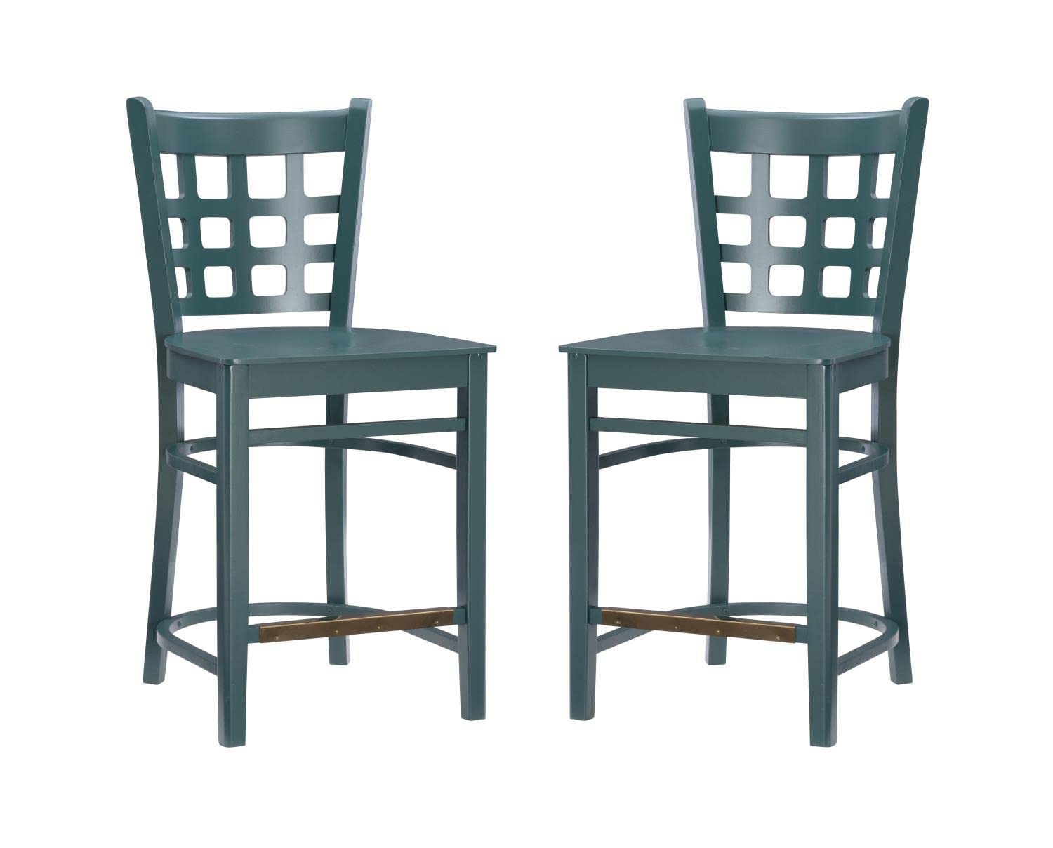 Lola Counter Stool Green Set Of 2