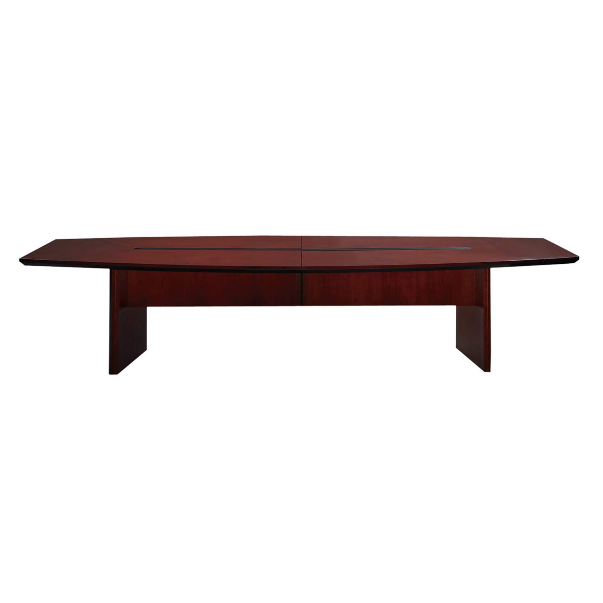 Mayline Corsica Conference Table, 10', Mahogany Veneer