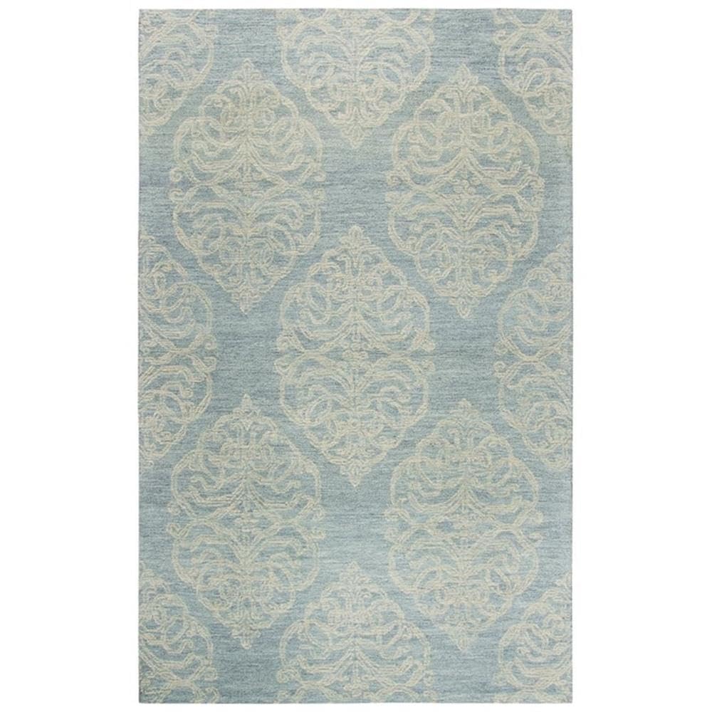 Alora Decor Lavine 9' X 12' Lt. Gray/Blue/Lt. Gray/Blue/Beige Area Rug