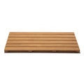 GOBAM Bamboo Bath Mat, Large, 26 x 15.8 x 1.3 inches - Non-Slip - Floor Mat for Bathroom, Spa, Sauna, Kitchen, Indoor & Outdoor 