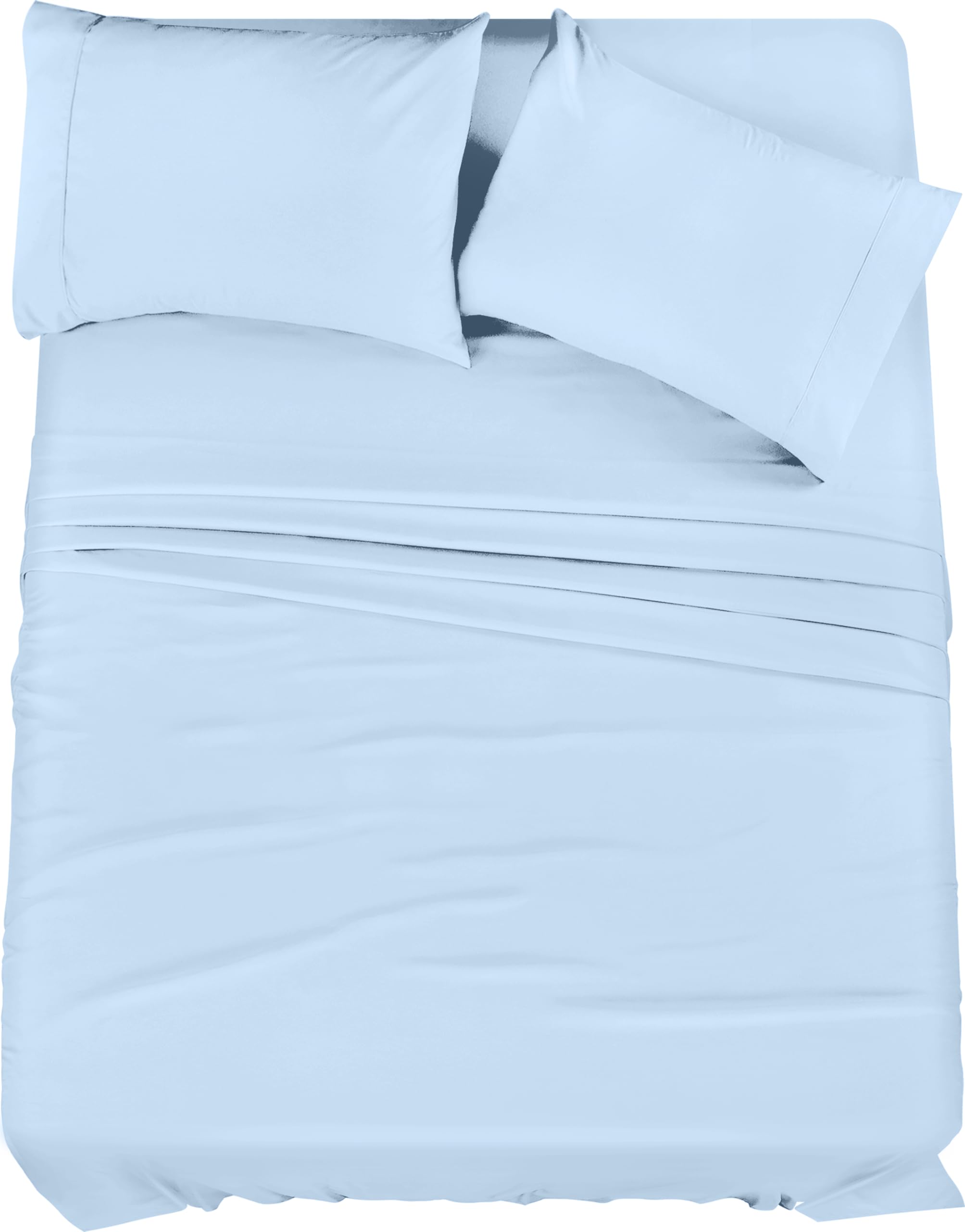Utopia Bedding Queen Bed Sheets Set - 4 Piece Bedding - Brushed Microfiber - Shrinkage And Fade Resistant - Easy Care (Queen, Ic