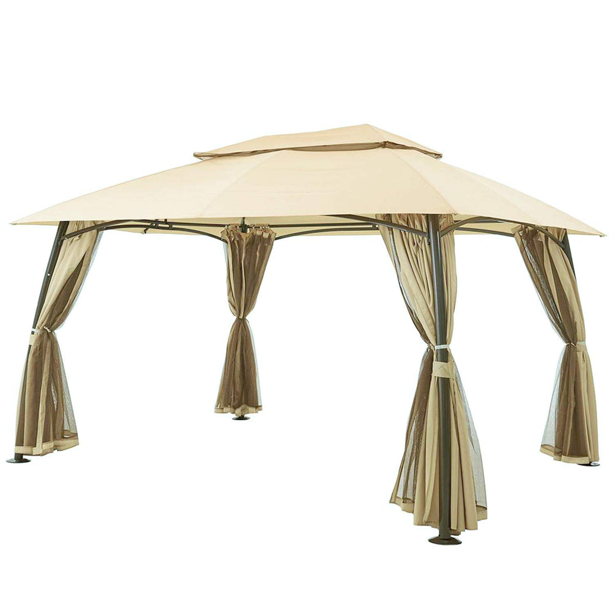 Garden Winds Replacement Canopy Top Cover For Barton 10 X 13 Gazebo - Riplock 350