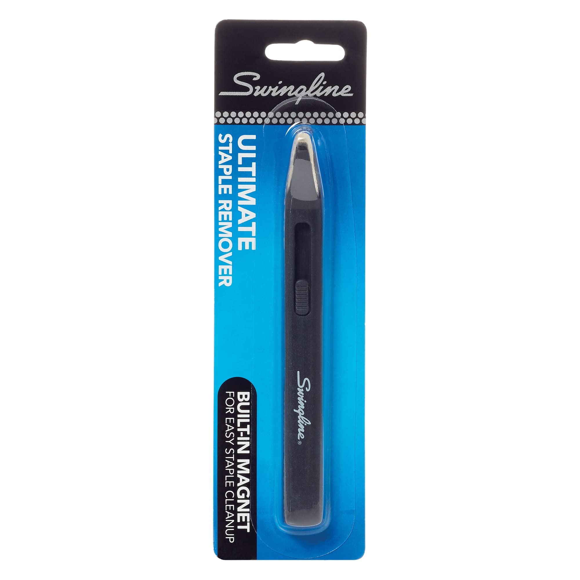 Swingline Ultimate Staple Remover, Blade Style, Built-In Magnet, Black