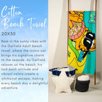 Franco Collectibles Garfield Super Soft Cotton Bath/Pool/Beach Towel, 60 In X 30 In, (100% Officially Licensed Product)