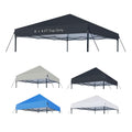 Joramoy 8  8 Canopy Replacement Top Only, Waterproof Pop Up Canopy Tent Cover With Windproof Ropes For Straight Leg Frame, Canop