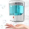 AIMKO (Heavy Duty WallMounted Soap Dispenser | Refillable Stainless Steel Pump Bottle for Hand Wash, Shampoo & More | Stylish &
