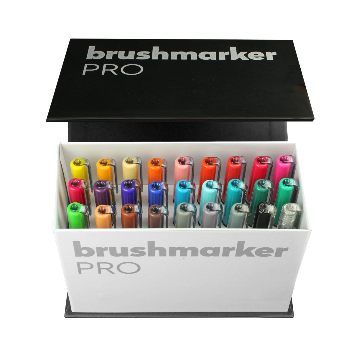 Karin Brushmarker Pro Mini Box 26 Colours + 1 Blender Set, Assorted