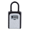 Zhege Key Lock Box, 4 Digit Combination Key Storage Lock Box With Resettable Code, Portable Key Safe Box For Door Knob, Realtors