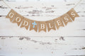 Swanky Party Box | Communion Party Banner, Baptisim Christening Decoration, God Bless Banner Blue B086