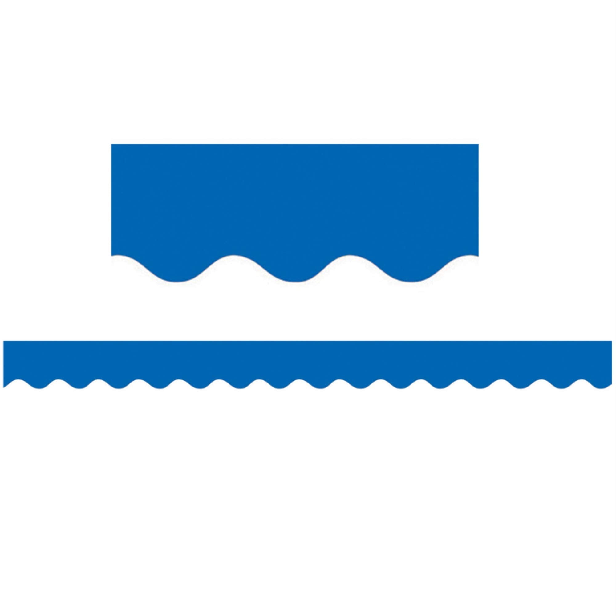 Teacher Created Resources Blue Border Trim, Blue (4173) 2.19 X 35 Inches