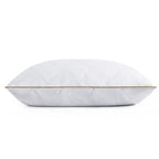Puredown Goose Feathers And Down Pillow With Diamond Quilting Breathable Downproof Cover, Pack Of 1, Standard Size