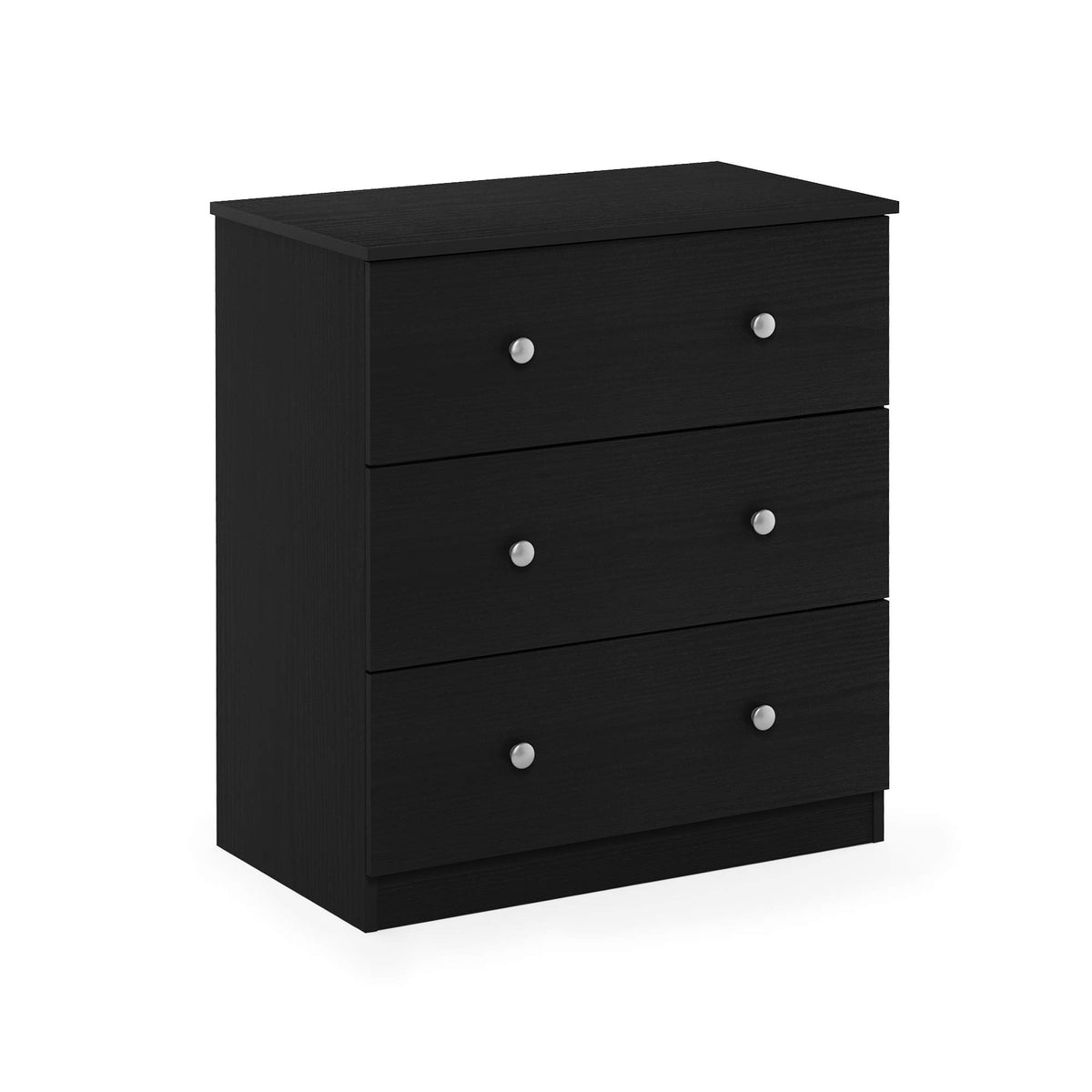 Furinno Tidur Simple Design Dresser, 3-Drawer Knob, Americano