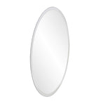 HomeRoots 28' X 28' Minimalist Round Mirror with Beveled Edge