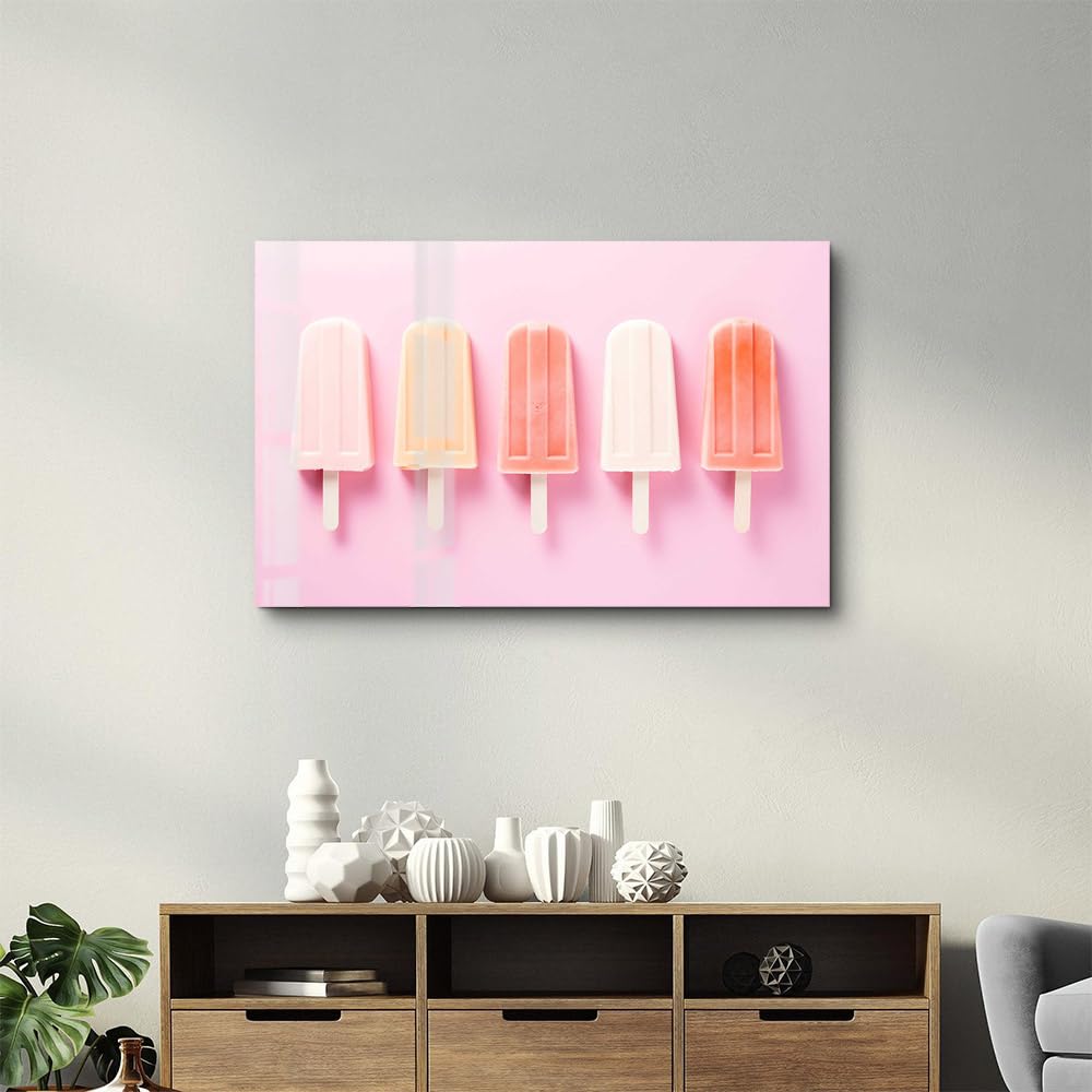 DesignSkinz Wall Art | Acrylic Glossy Printed Frame|Home Decor for Living Room, Bedroom, Office, Study, Shelf (22x14inch)  Flat