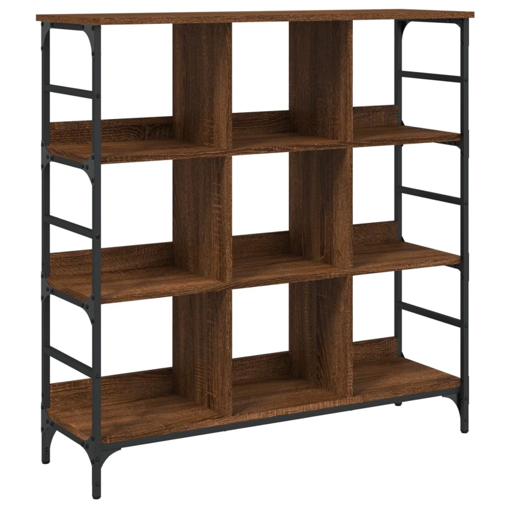 vidaXL Brown Oak Sideboard - Engineered Wood Construction, Ample Storage, Adjustable Feet for Stability, Ideal for Living Room or Bedroom