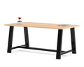 Kfi Midtown Conference Table, 72" W X 30" D X 36"H, Maple