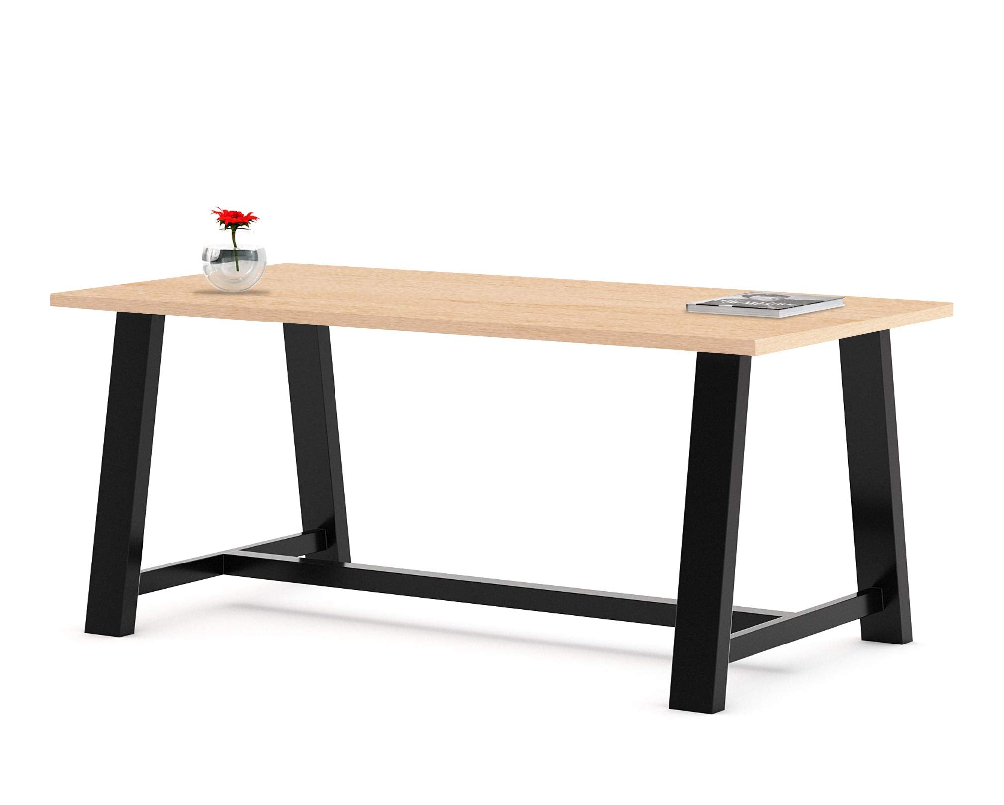 Kfi Midtown Conference Table, 72" W X 30" D X 36"H, Maple