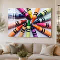 DesignSkinz Wall Art | Acrylic Glass Printed Art | Modern Decor for Living Room, Bedroom, Office, Study, Shelf (60x45inch)  Col
