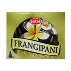 Trumiri Incense Cone Holder Bundle With Hem Firangipani Incense Cones - Pack Of 12 (Approx 120 Cones)