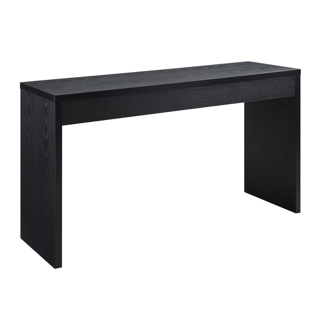 Convenience Concepts Northfield Console Table 48' - Modern Living Room Sofa Table, Contemporary Entryway Hall Table, Foyer Display Table, Black