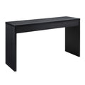 Convenience Concepts Northfield Console Table 48' - Modern Living Room Sofa Table, Contemporary Entryway Hall Table, Foyer Display Table, Black
